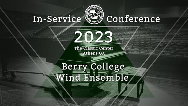 Berry College Wind Ensemble 