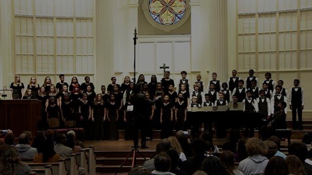 The Flat Rock Middle School Singers
