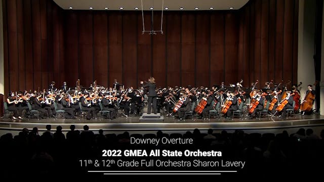 GROUP 9 - ALL-STATE 11TH & 12TH GRADE FULL ORCHESTRA - SHARON LAVERY