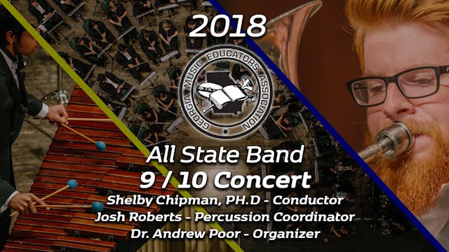 9/10 Concert Band: Shelby Chipman, PH.D