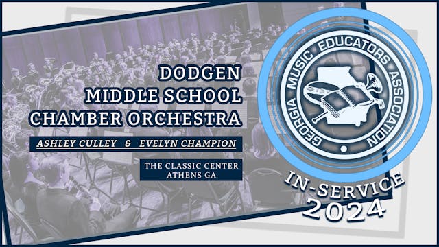 Dodgen Middle School Chamber Orchestra