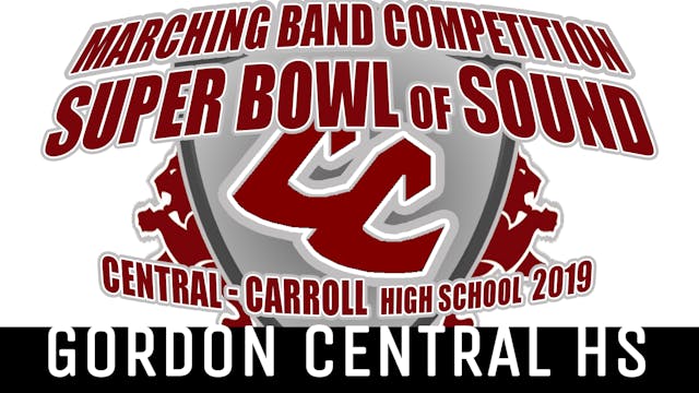 Gordon Central HS - 2019 Super Bowl of Sound