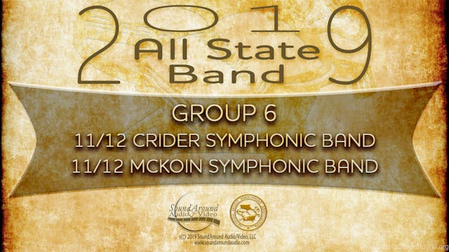 2019 All State Band: Both 11/12 Bands