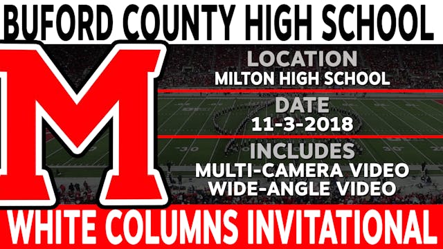 Buford County High School - White Columns Invitational