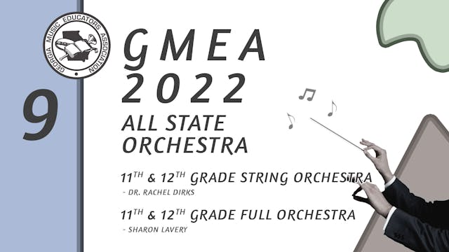 2022 All State Orchestra 11th/12th Grade