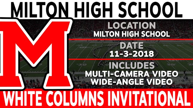 Milton High School - White Columns Invitational