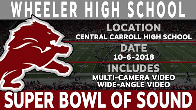 Wheeler High School - Super Bowl Of Sound