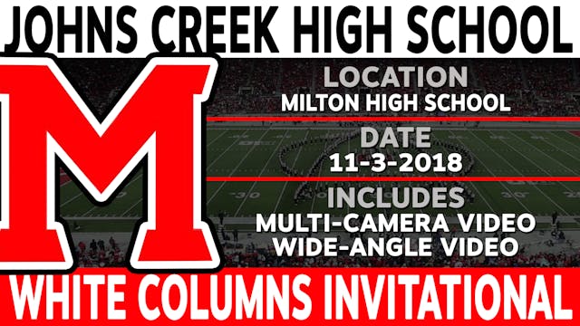 Johns Creek High School - White Columns Invitational