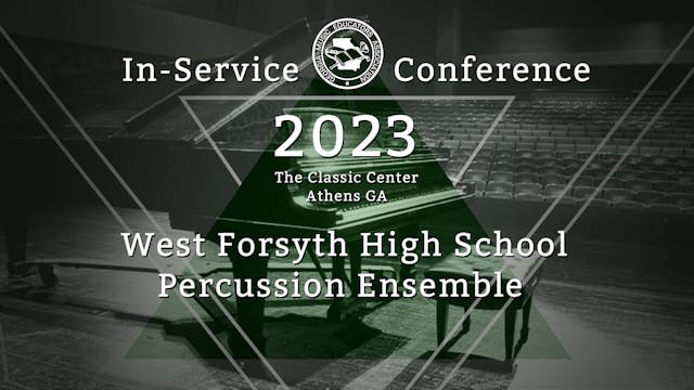 West Forsyth High School Percussion Ensemble 