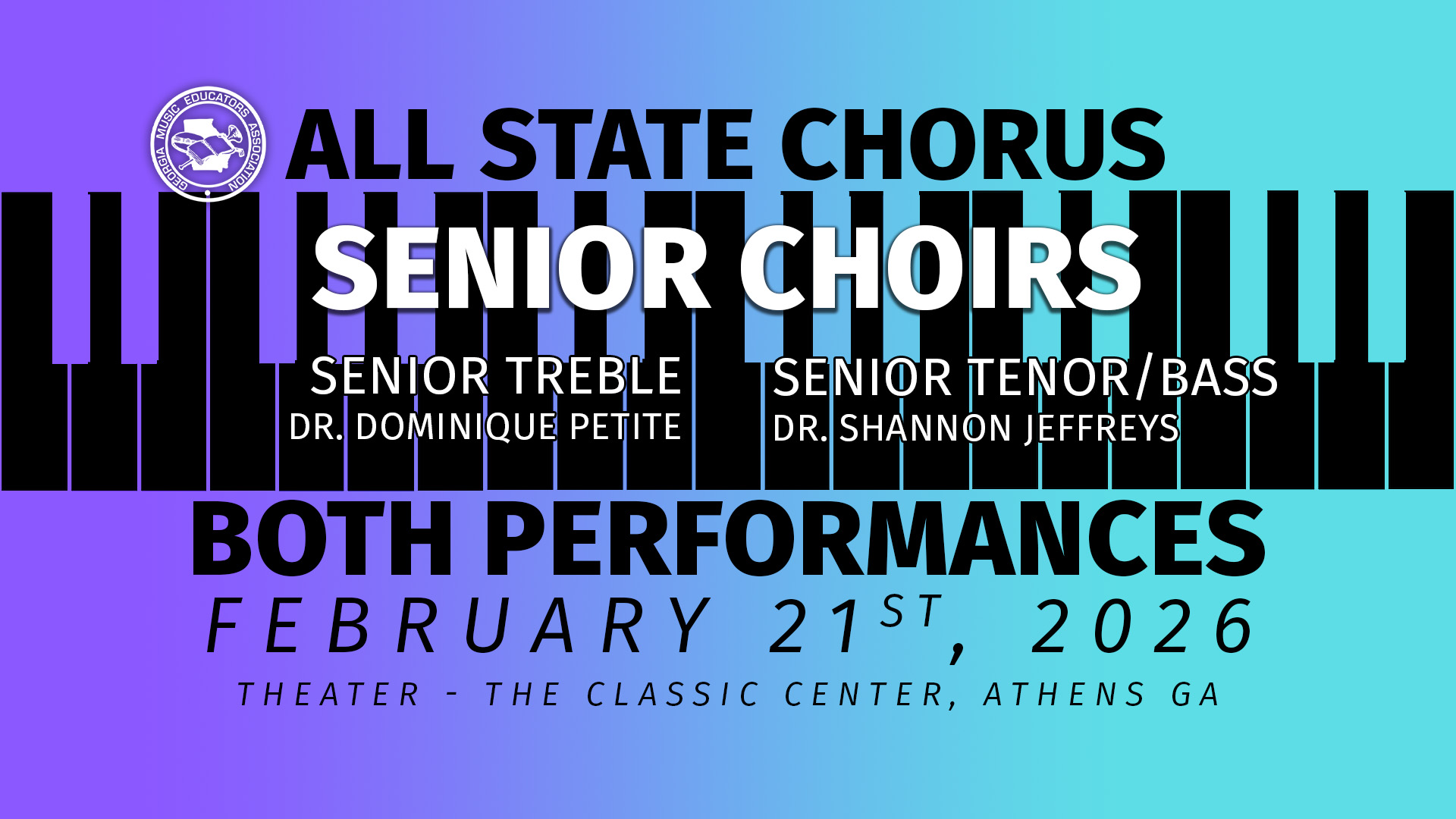 26 Group 3- High School Treble & Tenor/Bass Choirs