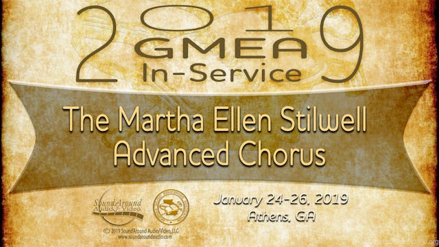 The Martha Ellen Stilwell Advanced Chorus