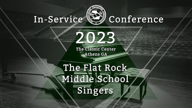 Flat Rock Middle School Singers