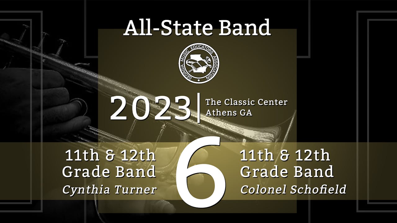 2025 All State Band Group 6 11/12 Symphonic Bands SAAV NOW