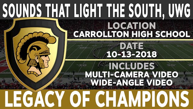Sounds That Light The South, UWG - Legacy of Champions