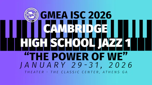 Cambridge High School Jazz 1