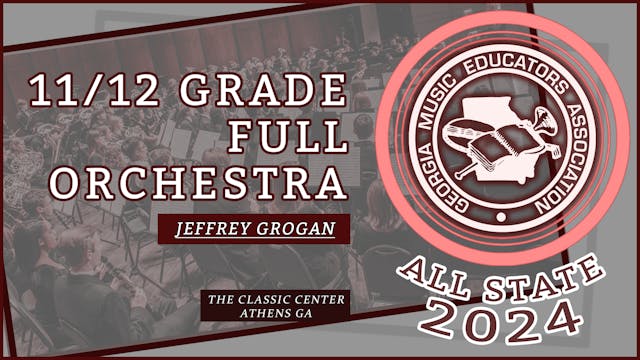 2024 All State - Grogan 11/12 Full Orchestra