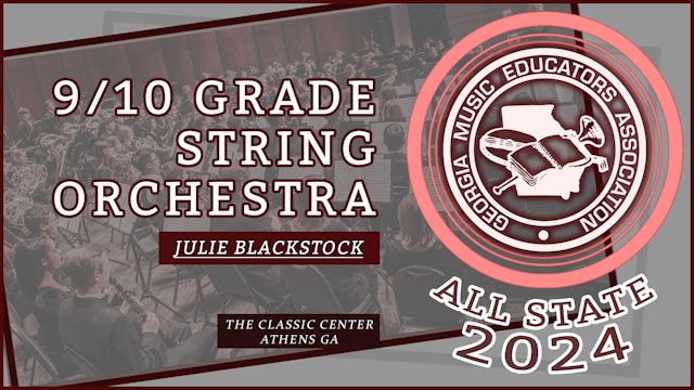 2024 All State - Blackstock 9/10 String Orchestra