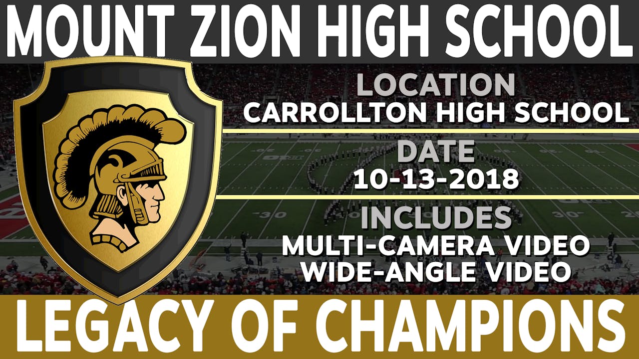 Mount Zion High School - Legacy of Champions