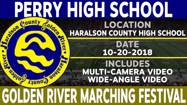 Perry High School - Golden River Marching Festival