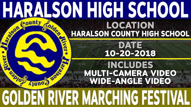 Haralson High School - Golden River Marching Festival