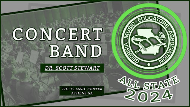 2024 All State - Dr. Stewart Concert Band