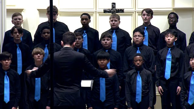Jones Middle School 7th & 8th Grade Tenor Bass Choir
