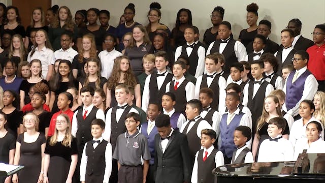 2018 District 6 Middle School Mixed Honor Chorus