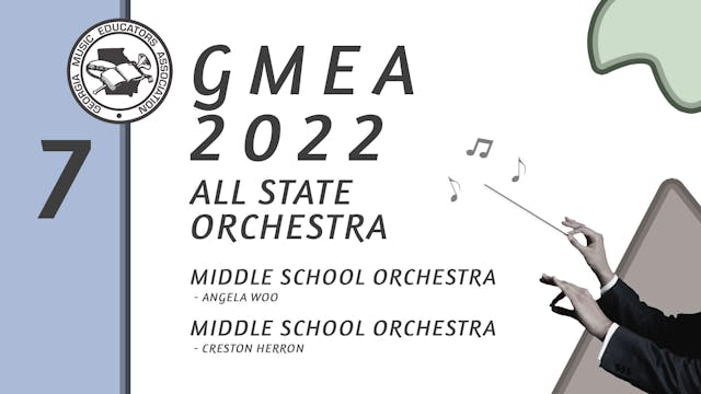 2022 All State Orchestra Middle School Orchestras