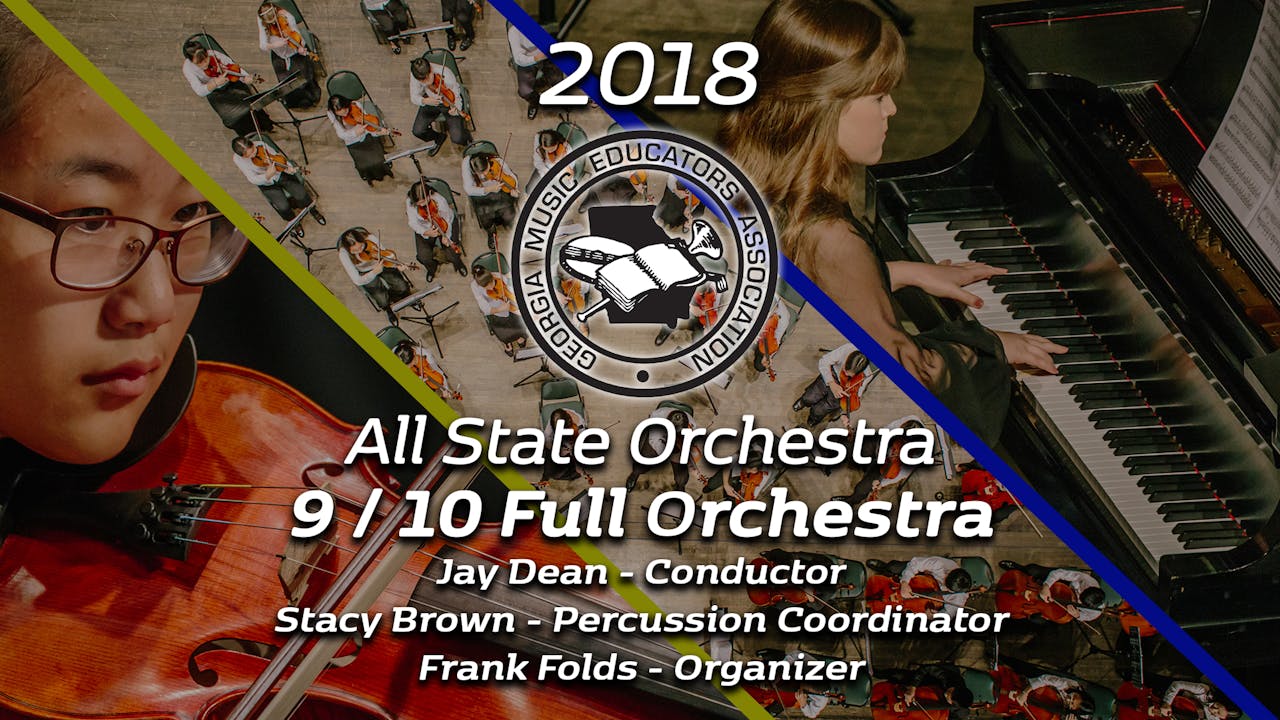 2018 All State 9/10 Full Orchestra: Jay Dean