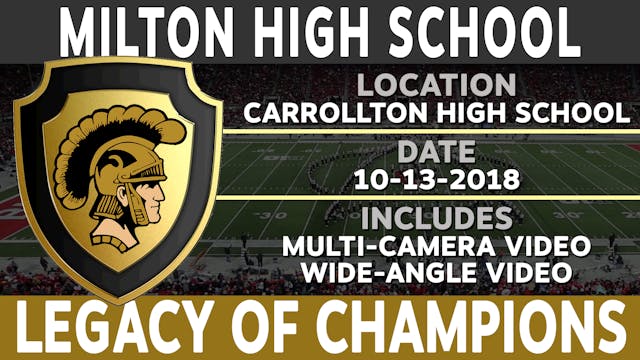 Milton High School - Legacy of Champions