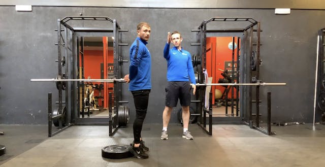 Heel Elevated Hack Squats 