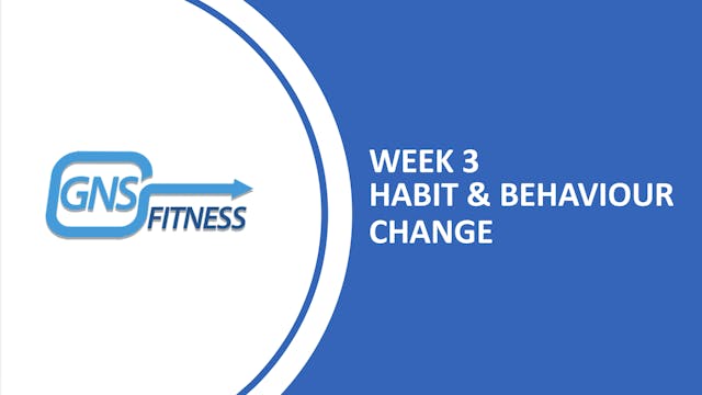 Habit & Behaviour Change - 30mins 