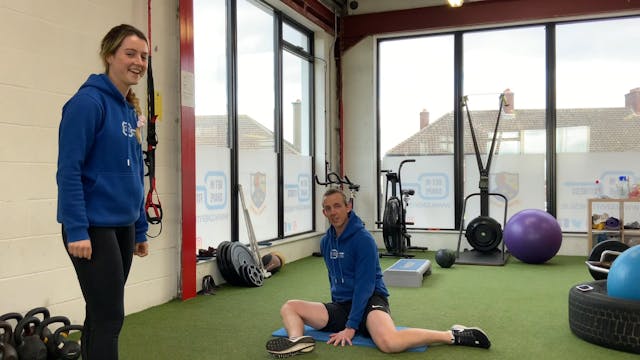 90-90 Lift & Extend - Weak/Tight Hips 