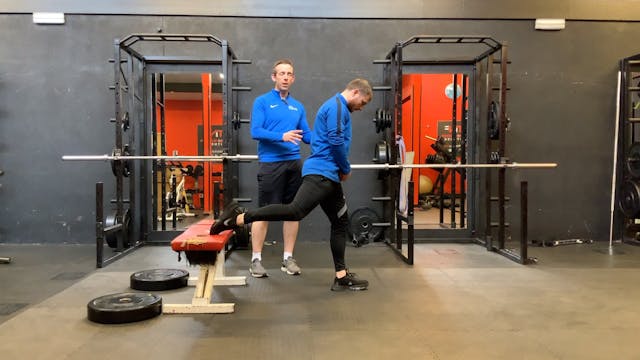 Bulgarian Split Squat 