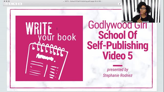 School Of Self-Publishing Video 5 - D...