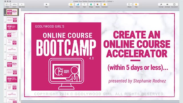 Create Your Course Accelerator 4.0 Se...