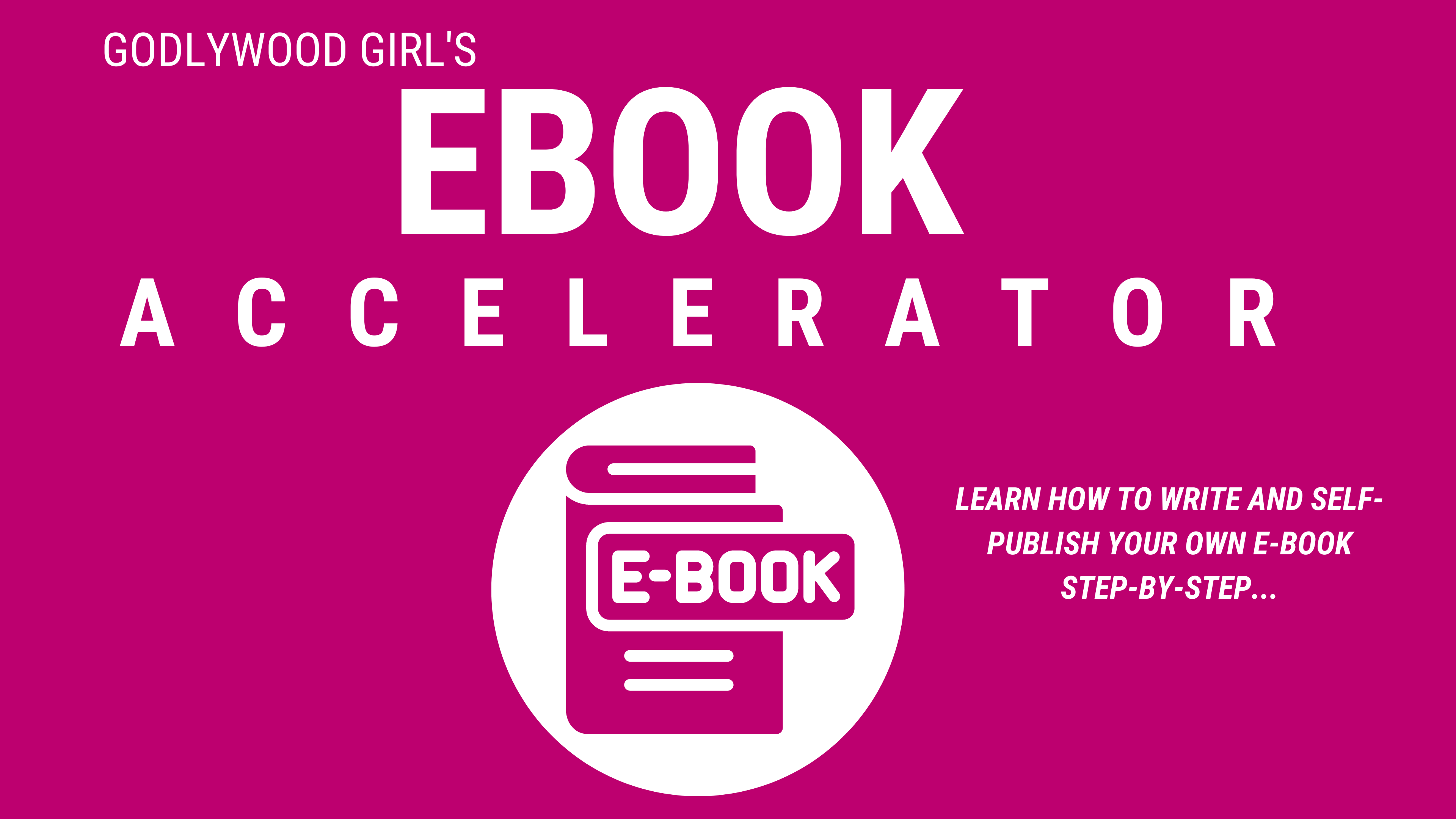 How To Write And Sell eBooks Online (Masterclass)