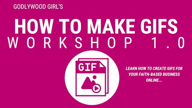 How To Create Gifs
