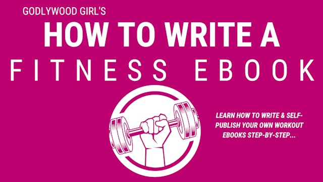 How To Create A Fitness eBook