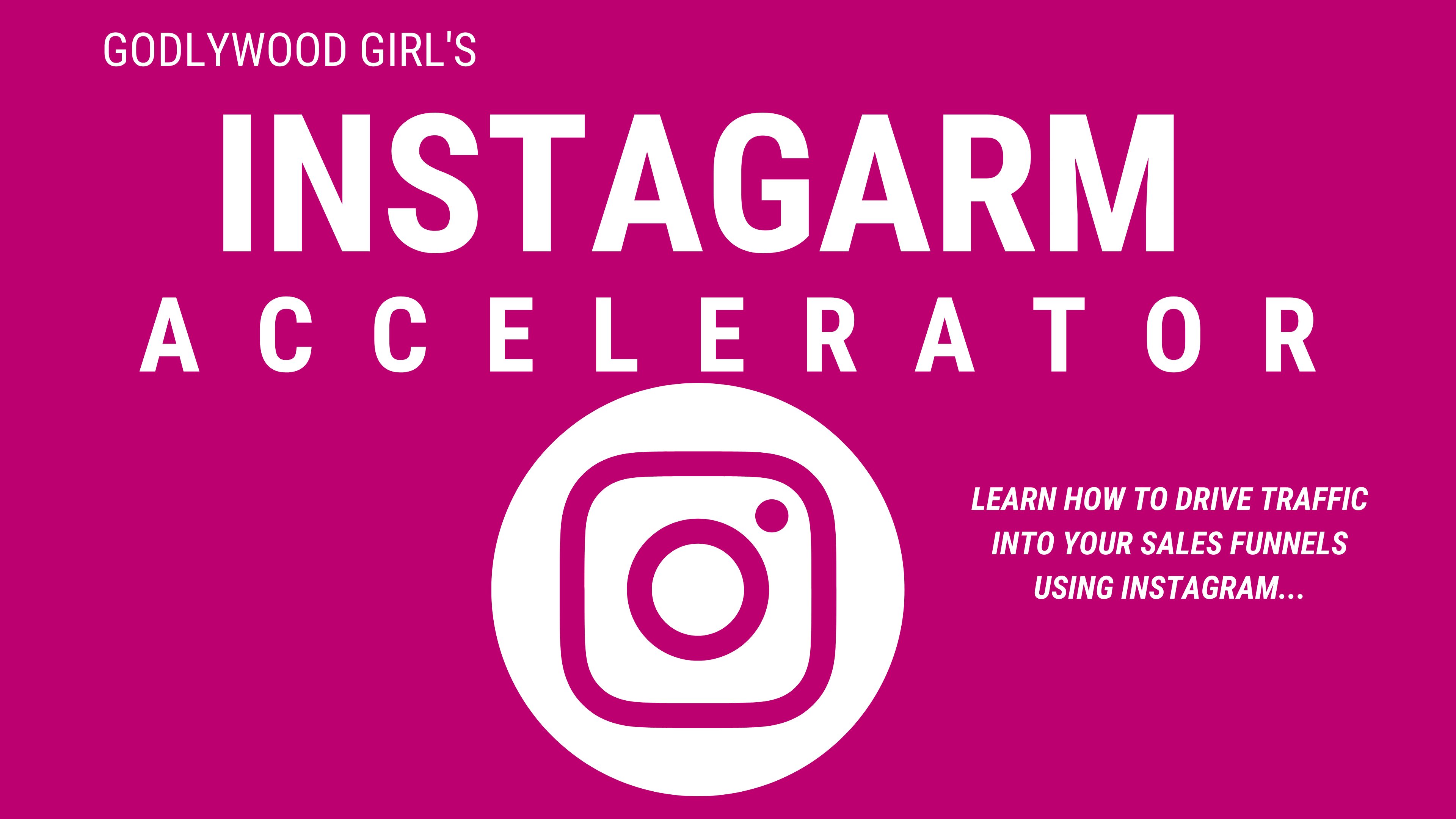 Instagram Marketing (Masterclass)