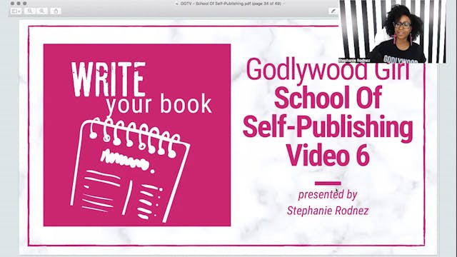 School Of Self-Publishing Video 6 - D...