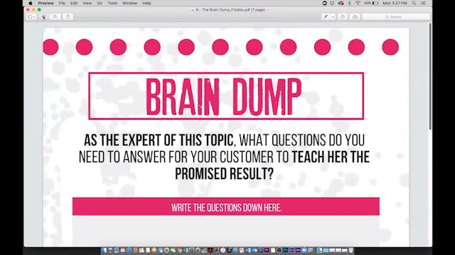 Product Creation Toolkit - Main Cours...