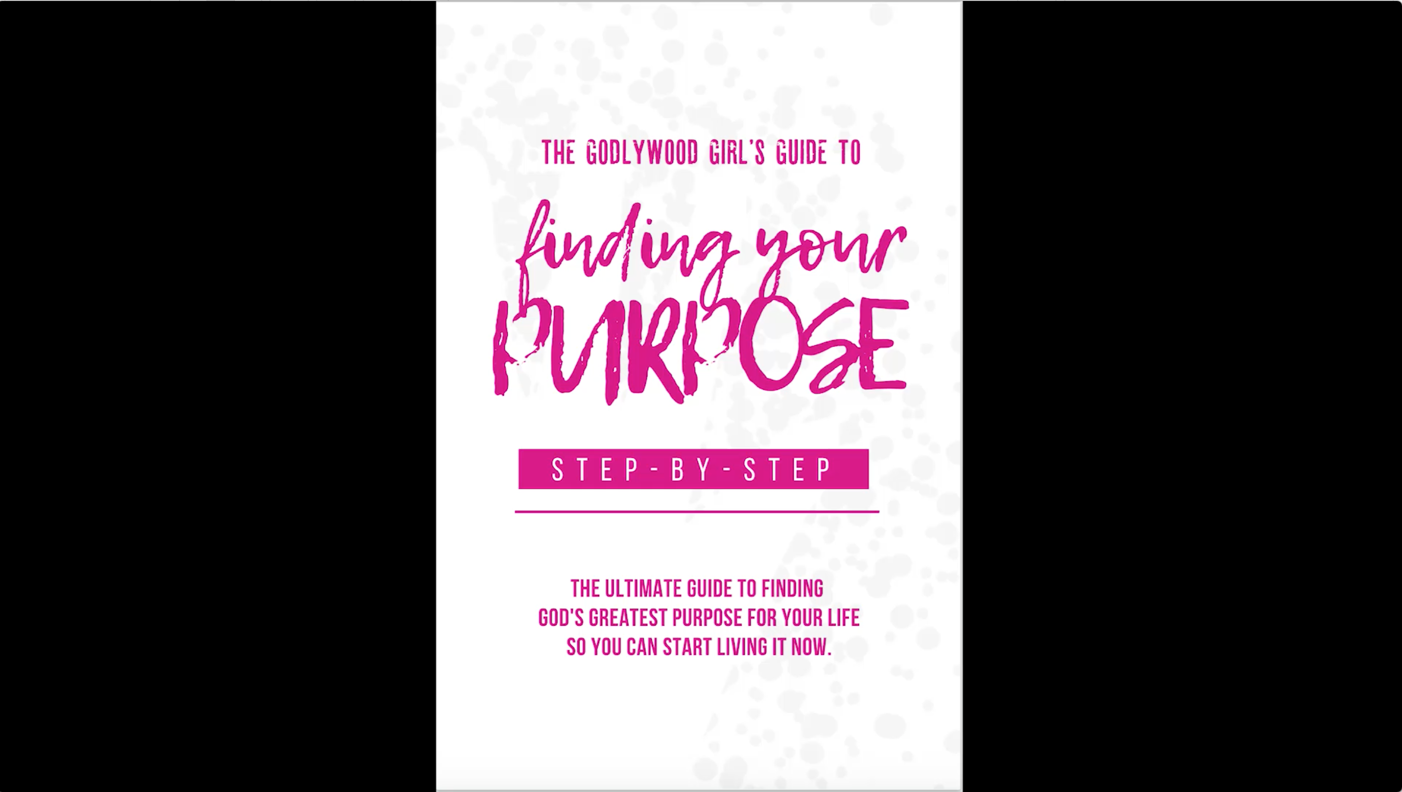 The Godlywood Girl's Guide To Finding Your Purpose - Audiobook