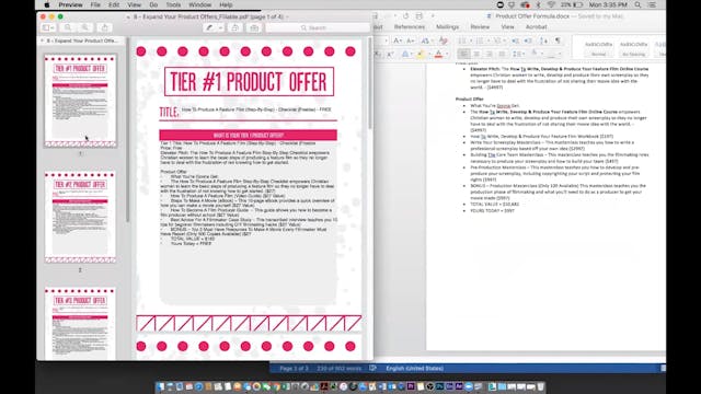 Product Creation Toolkit - Main Cours...