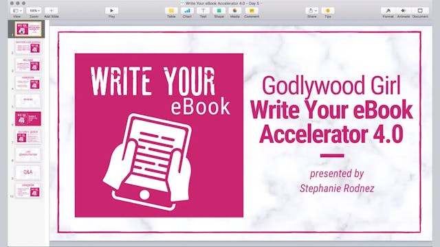 Write Your eBook Accelerator 4.0 - Se...