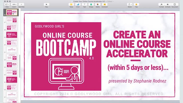 Create Your Course Accelerator 4.0 Se...