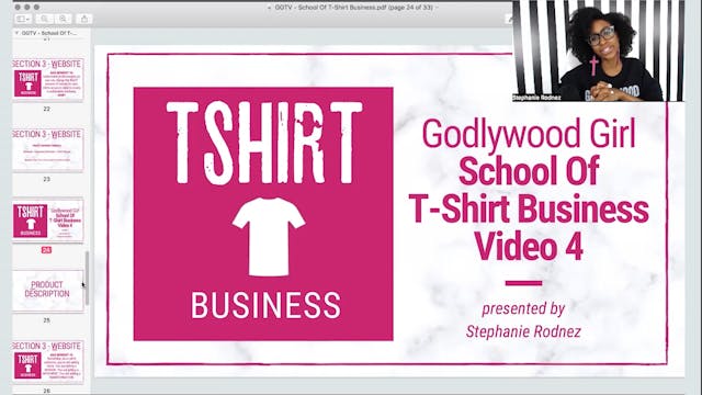 School Of T-Shirt Business Video 4 - ...