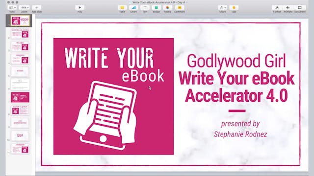 Write Your eBook Accelerator 4.0 - Se...