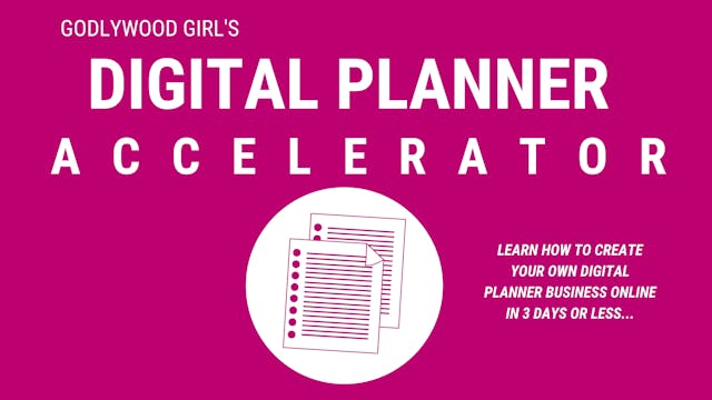 Digital Planner Bootcamp 2.0