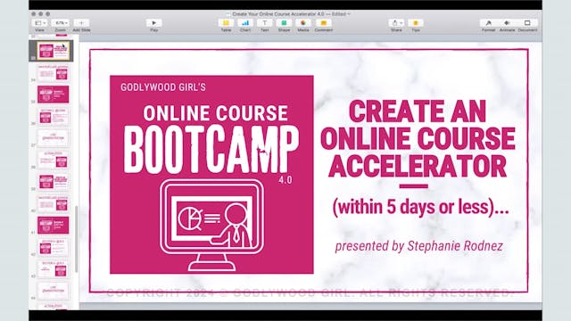 Create Your Course Accelerator 4.0 Se...